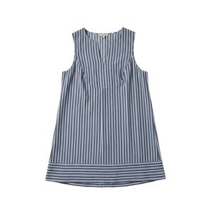 Daniel Cremieux Blue and White Striped Dress